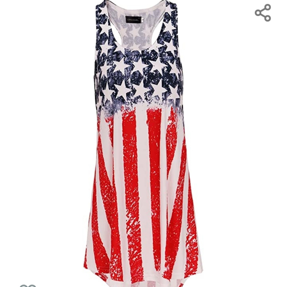 American Flag Tank